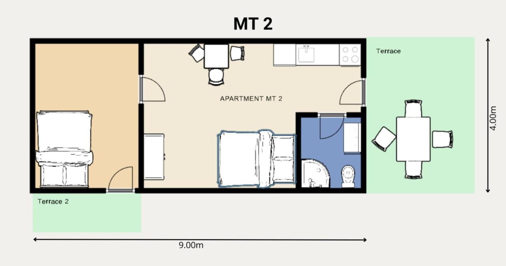 Studio Apartments Mt Šmrika エクステリア 写真